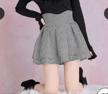 미셸 마카롱 슬림 레그 스커트