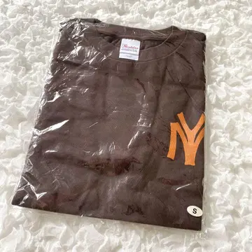 미사용 야마자키 마사요시 10주년 T셔츠 면 100% 브라운