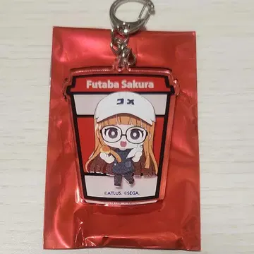 사쿠라 후타바 페르소나 5 아크링 키링 Rbaker 콜라보