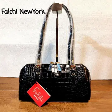 [ 새상품 ] 팔치 뉴욕 소가죽 악어 엠보싱 미니 보스턴