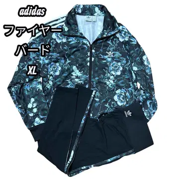 [ 새상품급 ] adidas 플라워 파이어버드 트랙 자켓 셋업 XL