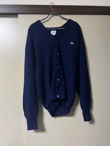 Lacoste 80s 네이비 가디건