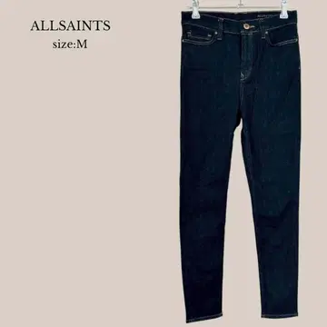 올세인츠 ALLSAINTS 새상품급 스키니 데님 스트레치 인디고