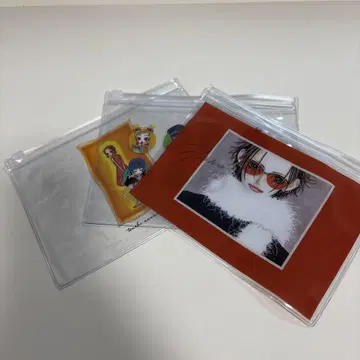 야자와 아이전 클리어 파우치 3개 세트