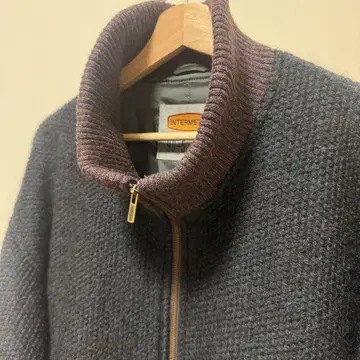 INTERMEZZO 집업 니트 자켓