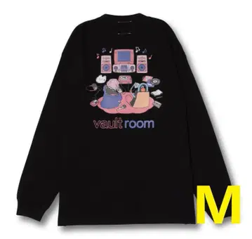 valtroom x nqrse L/S TEE / BLACK M 사이즈