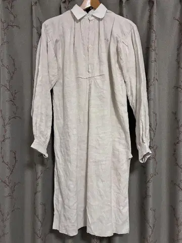 빈티지 유로 빈티지 앤티크 프렌치 린넨 스모그