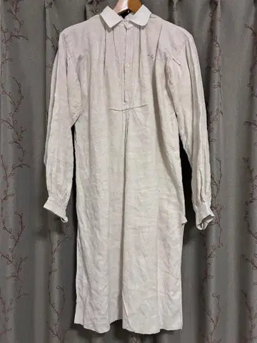 빈티지 유로 빈티지 앤티크 프렌치 린넨 스모그