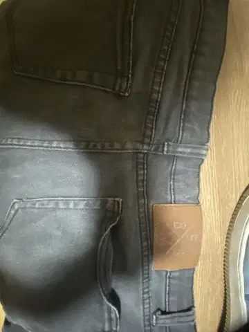 RSBM 블랙 데님 팬츠