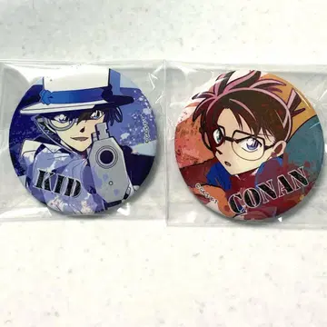 명탐정 코난 AnimeJapan 크랙스 캔뱃지 괴도 키드 쿠로바 카이토