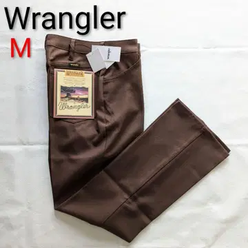 새상품 택 포함 Wrangler 런처 팬츠 미사용 랭글러 M 브라운