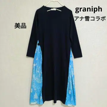[ 새상품급 ] graniph 그라니프 디즈니 아나와 눈의 여왕 원피스