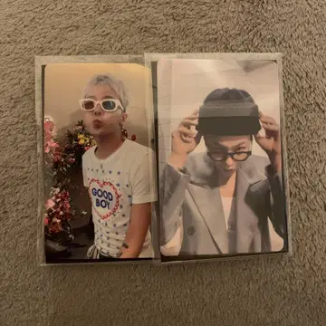 영화 G-DRAGON 지드래곤 혜택 포토 카드 2장