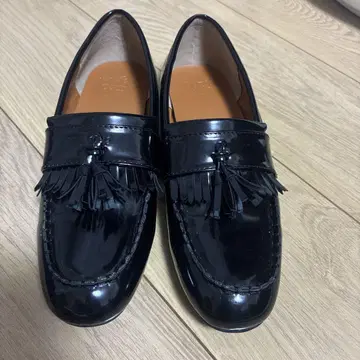 태슬 로퍼 36인치 블랙
