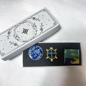 HUNTER x HUNTER 그리드 아일랜드 놀이공원 탈출 핀 배지 세트