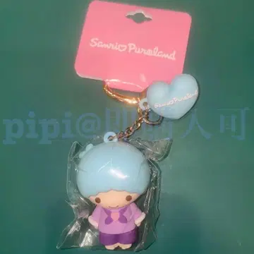 4 키키 라라 PVC 마스코트 원 포인트 하트 퓨로 키링