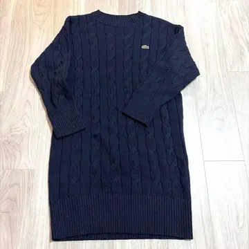 LACOSTE 네이비 니트 원피스 S 사이즈