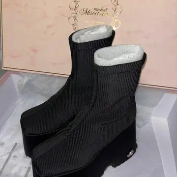 미셸 마카롱 플랫폼 숏부츠