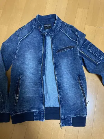 다크 블루 데님 자켓 M