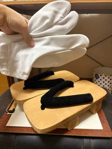 일본 나막신 타비 세트