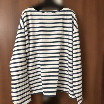 오라리 for IENA 보더 바스크 셔츠