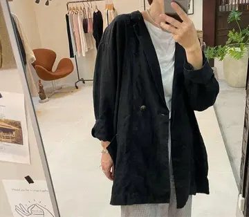 argue ANTIQUE DUSTY DYE LINEN JACKET