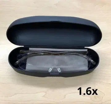 미사용 새상품 하즈키 루페 라지 1.6x 브라운