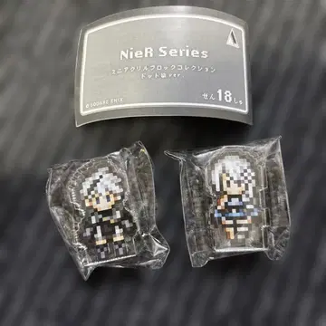 NieR Series 미니 아크릴 블록 도트 그림 소년 니어 카이네