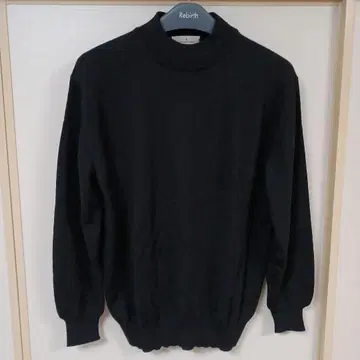 Ermenegildo Zegna 블랙 터틀넥 L 52