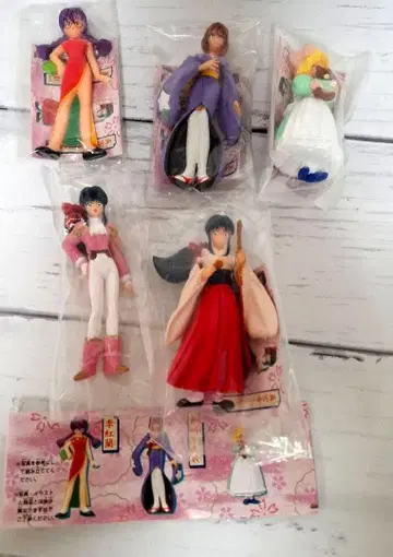 사쿠라 대전 트레이딩 피규어 세트