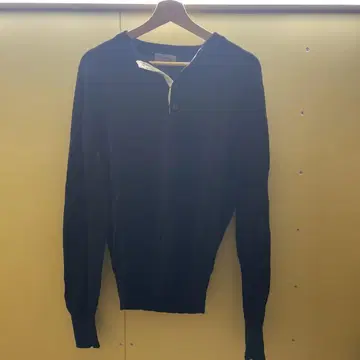 JOHN SMEDLEY 네이비 스웨터 100% 울