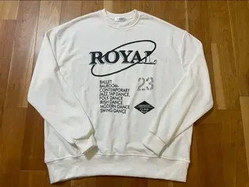 LYEON 오버 사이즈 맨투맨 ROYAL 우먼