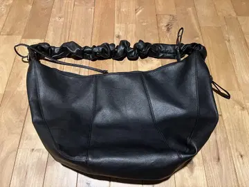WYM ARTIFICIAL GRAIN SHOULDER BAG