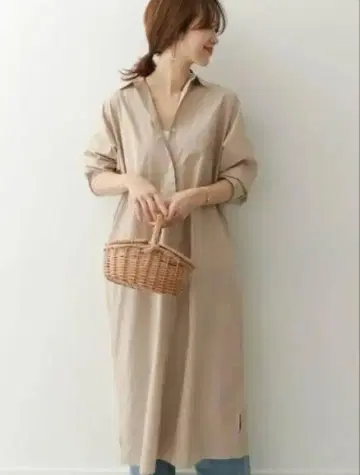 어반 리서치 셔츠 원피스