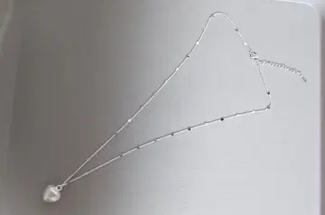 하트형 펜던트 목걸이 48cm