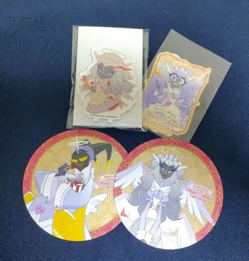 해즈빈 호텔 애니카페 아담 에밀리 세라 4종 세트