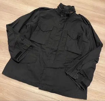 미국제 90s ALPHA 알파 M-65 블랙 블랙 L