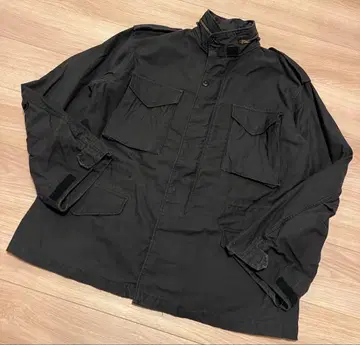 미국제 90s ALPHA 알파 M-65 블랙 블랙 L