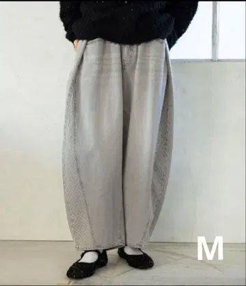 니코앤드 [NKJ 2025SS] 벨트 배럴 데님 M