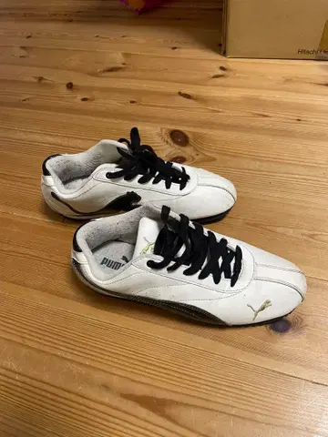 Puma 스피도캣 화이트 블랙 스니커즈