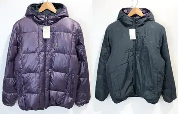 [ 미사용 택 포함 ] BILLABONG 리버서블 후디드 다운 자켓