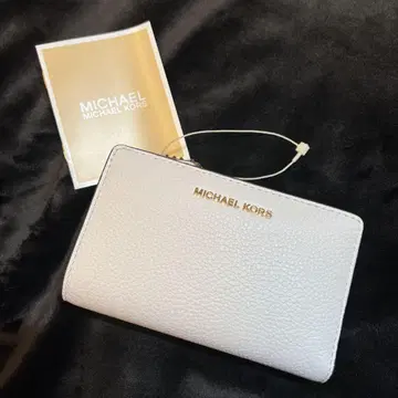 새상품 MICHAEL KORS 마이클코어스 지갑 화이트 지갑 접이식 지갑