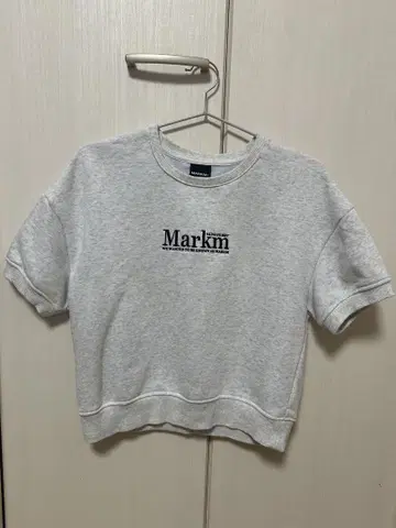 MARKM 그레이 T셔츠 맨투맨 원단