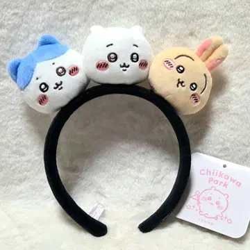 치이카와 파크 봉제 인형 머리띠