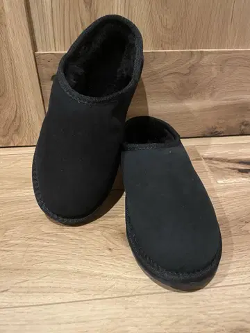 [ 새상품급 ] 23cm EMUAustralia 에뮤 무스탕 슬립온 블랙