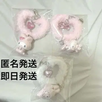 마이멜로디 쿠로미 멜로우사로미우사 디자인 시리즈 스트랩 키링