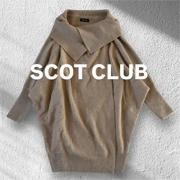 [ 새상품급 ] SCOT CLUB 케이프풍 니트 야마다야