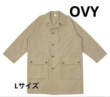 새상품 OVY 유로 밀리터리 나일론 오버 코트 베이지
