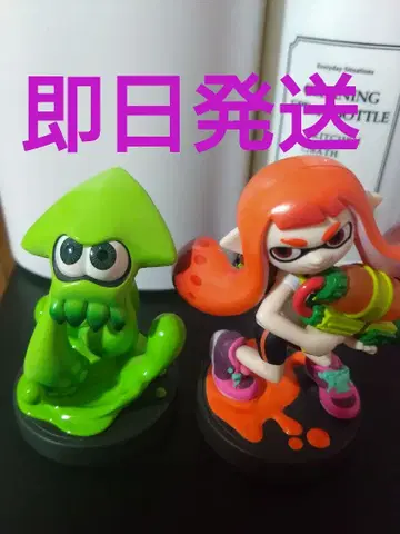 [ 당일 발송 ] 초대 amiibo 스프라툰 오징어 & 걸