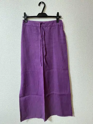 ETRO 퍼플 롱 스커트 40